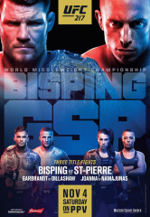 UFC 217 Fight Michael Bisping vs George St Pierre Dillashaw