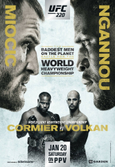 UFC 220 Fight Miocic vs Ngannou Cormier vs Volkan
