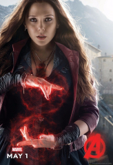 Avengers 2 Age of Ultron Movie Scarlet Witch Elizabeth Olsen