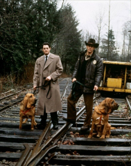 Dale Cooper Special Agent MacLachlan w Michael Ontkean Twin Peaks