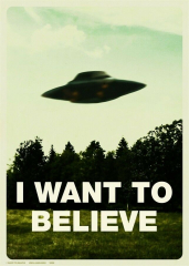 TV The X Files Season 1 I Want to Believe UFO