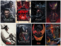 Tom Hardy Sci fi Horror Film Venom Movie 8 Style