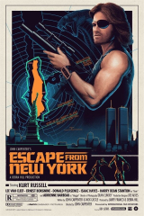 Kurt Russell Escape from New York 1981 Movie