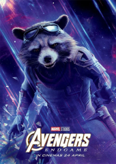 Avengers Endgame Movie 2019 Edition Characters Rocket