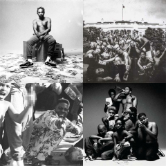 Kendrick Lamar Album cover combination Hip Hop