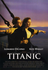 Leonardo DiCaprio Kate Winslet 1997 Movie Titanic