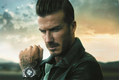 British Male soccer football player David Beckham