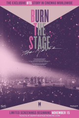Burn the Stage The Movie BTS Korean Music K Pop Band New