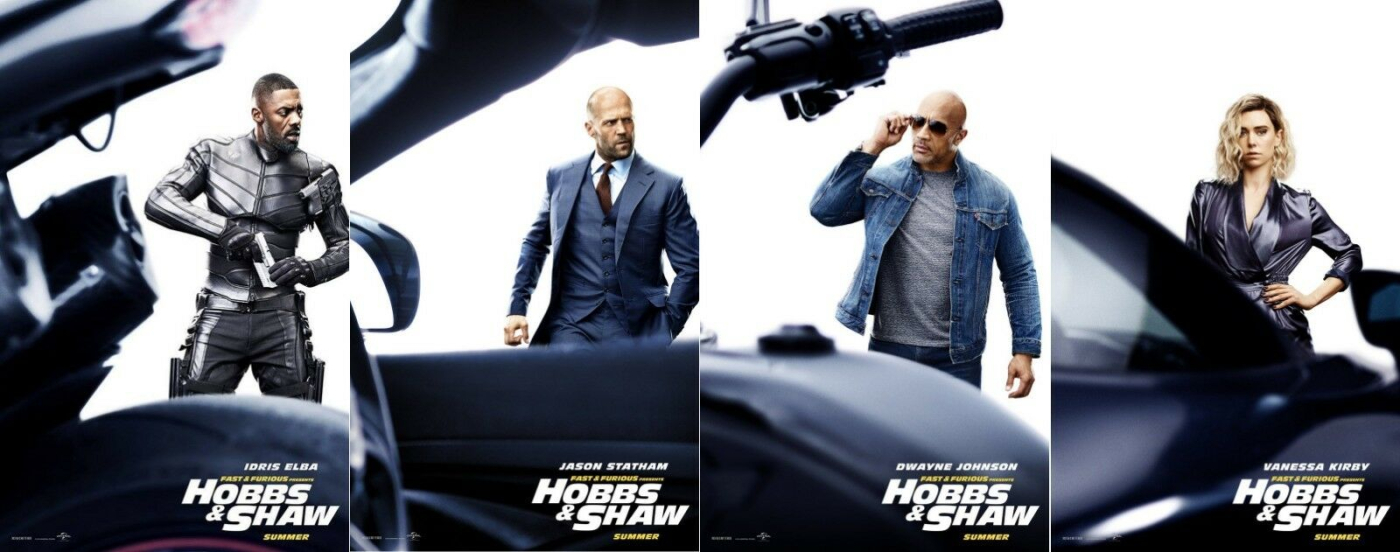 Fast Furious Hobbs Shaw Movie Character Film posters for sale