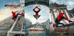 Set Of 3 Spider Man Far From Marvel Comics Movie