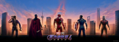 Avengers End Game Chinese Movie Banner Marvel Film
