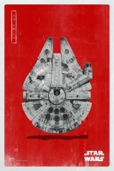 Star Wars The Last Jedi VIII Movie Millennium Falcon