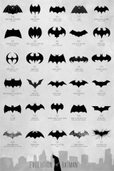 Batman Series Evolution of Batman
