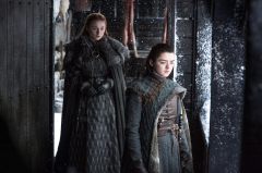 Sansa And Arya Stark Game Of Thrones Season 7