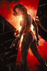 Scarlett Johansson Black Widow Movie Poster