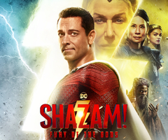 Shazam Fury of the Gods Movie Poster 2023