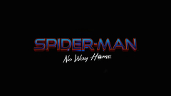 Spider-Man No Way Home Text Poster