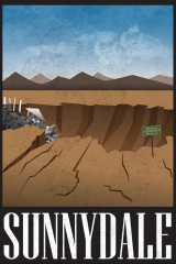 Sunnydale Retro Travel Poster