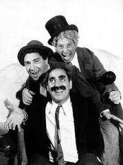 The Marx Brothers Pose for a Publicity Portrait During Production of a Night at the Opera, 1935