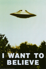 The X-Files - I Want To Believe Print