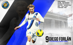 Sports Diego Forlбn Soccer Player Inter Milan