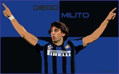 Sports Diego Milito Soccer Player Inter Milan