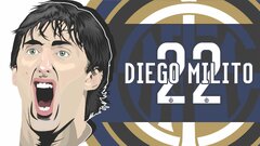 Sports Diego Milito Soccer Player Inter Milan