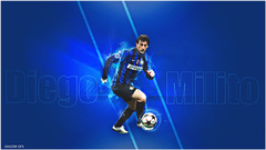 Sports Diego Milito Soccer Player Inter Milan