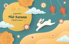 Holiday Mid-Autumn Festival Moon Festival