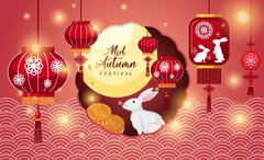 Holiday Mid-Autumn Festival Moon Festival