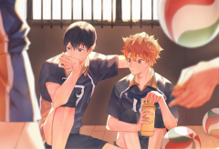 Anime Haikyu!! Sh?y? Hinata Tobio Kageyama