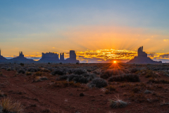 Earth Sunrise Desert Monument Valley