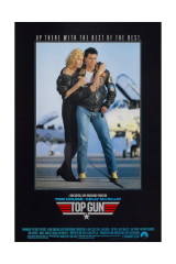 Top Gun - Movie Poster Reproduction