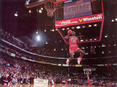 Michael Jordan Chicago Bulls Basketball Jump Nba ...