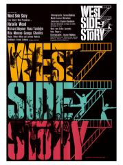 West Side Story, German Movie Poster, 1961