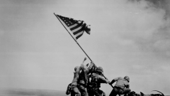 Raising the Flag on Iwo Jima (Battle of Iwo Jima) (World War II)