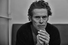 Willem Dafoe Actor Black And White Face